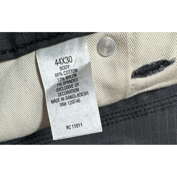 NWT Ridgecut Toughwear Ultra Work Pants‎ 44x30 Charcoal Gray Relaxed Fit Cotton - Picture 5 of 11